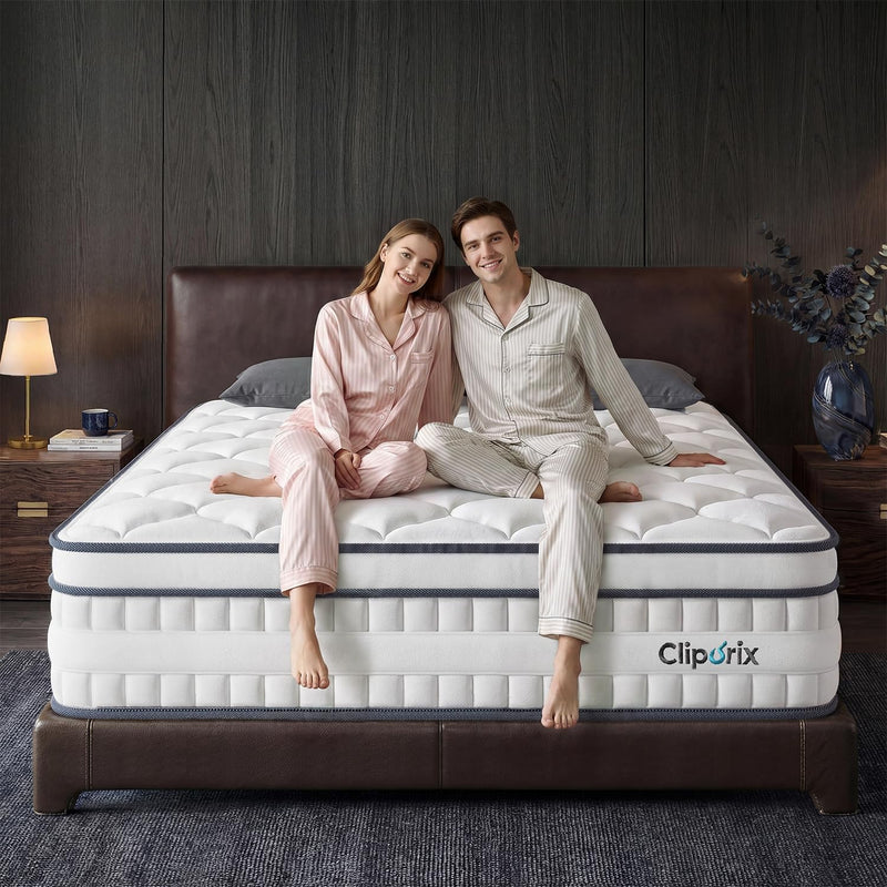 Mattress Orthopaedic Bed with Individual Pocket Springs Cooling