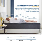 Mattress Orthopaedic Hybrid Memory Foam Spring