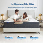 Mattress Orthopaedic Hybrid Memory Foam Spring