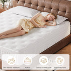 Mattress Orthopaedic Medium-Firm Foam and Pocket