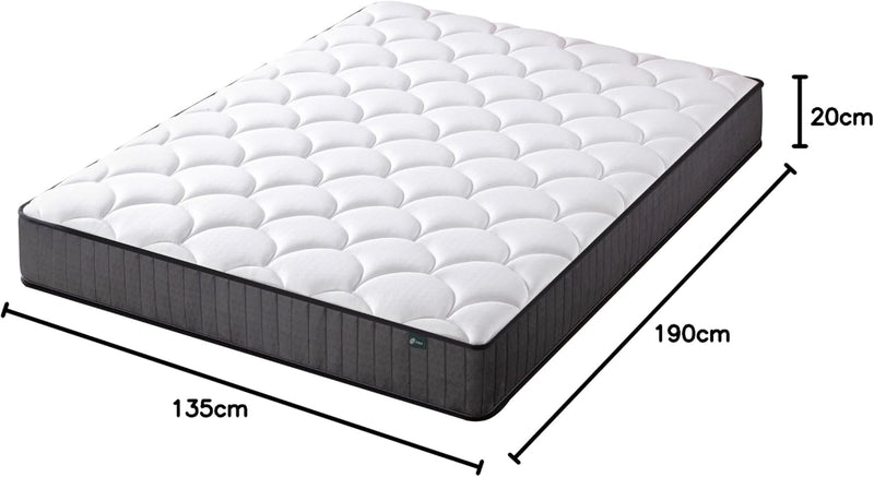 Memory Foam Mattress Pocket Spring ' Height Medium