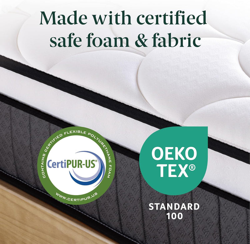 Mattress Pocket Spring Memory Foam 3x6.2FT Height 20CM