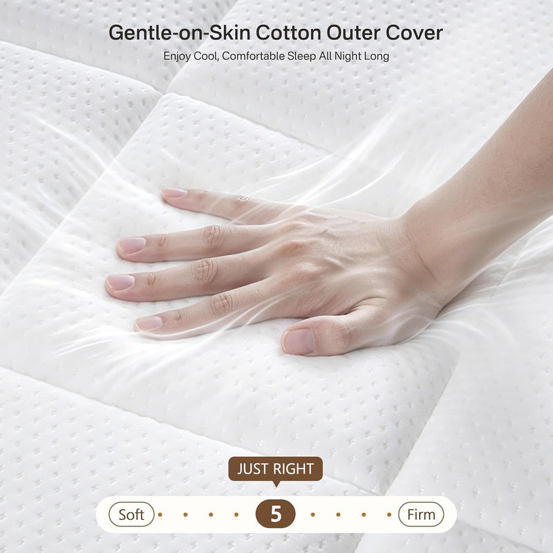 Mattress Pocket Sprung Memory Foam Hybrid Bed