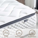 Mattress Pocket Sprungs Memory Foam Medium