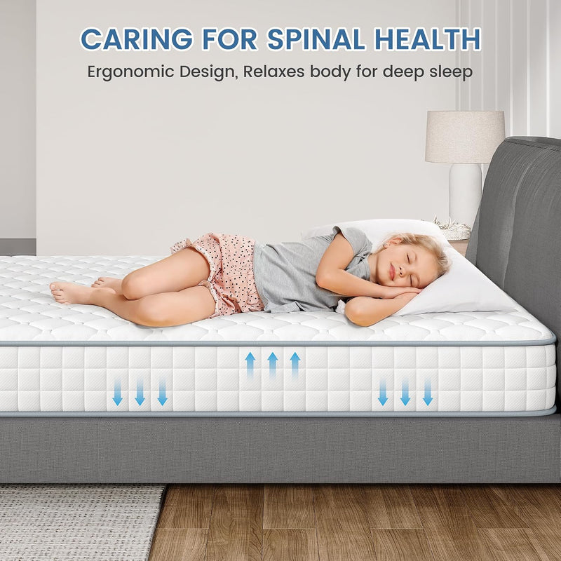 Mattress Sleeping Sprung Medium Firm Bonnell Spring