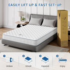 Mattress Sleeping Sprung Medium Firm Bonnell Spring