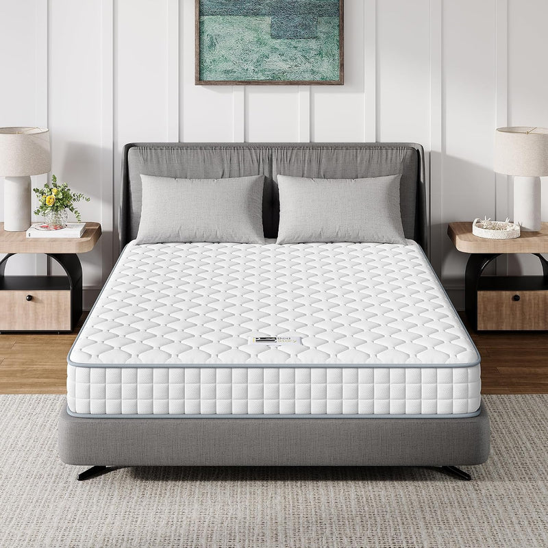 Mattress Sleeping Sprung Medium Firm Bonnell Spring