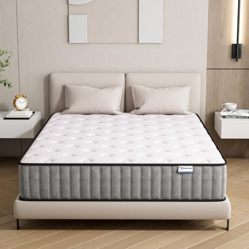Mattress with Breathable Gel Memory Foam Bed
