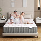 Mattress with Breathable Gel Memory Foam Bed