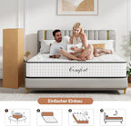 Mattress with Memory Foam 7 Zone