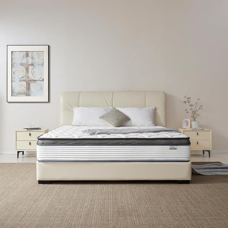 Mattress with Memory Foam Pocketing Spring