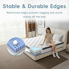 Mattress with Memory Foam Pocketing Spring