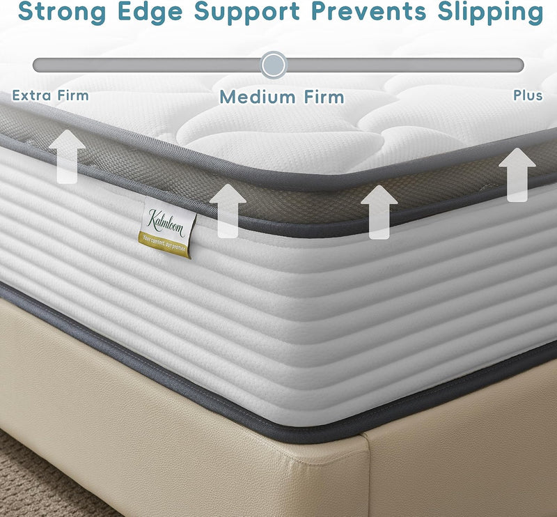 Mattress with Memory Foam Pocketing Spring