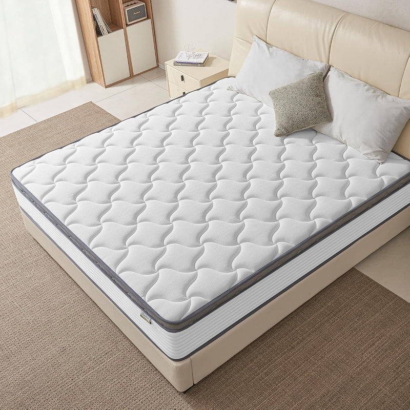 Mattress with Memory Foam Pocketing Spring