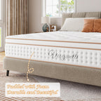 Mattress with Memory Foam Top