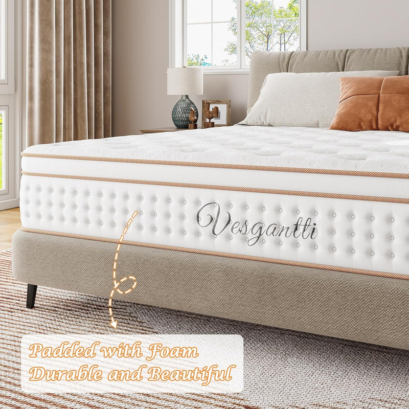 Mattress with Memory Foam Top