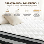 Mattress Hybrid Breathable Foam Pocket Sprungs