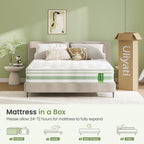 Mattress Memory Foam Pocket Sprung Hybrid Medium