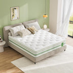 Mattress Memory Foam Pocket Sprung Hybrid Medium