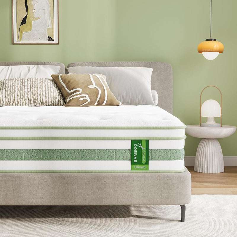 Mattress Memory Foam Pocket Sprung Hybrid Medium