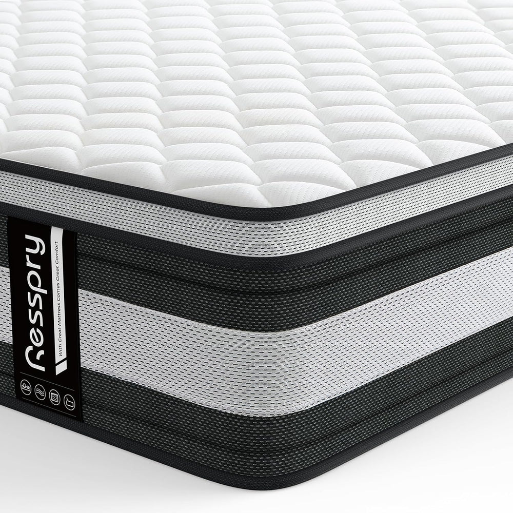 Mattresses 27CM Hybrid Mattress with Breathable Memory
