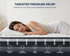 Mattresses 27CM Hybrid Mattress with Breathable Memory
