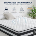 Mattresses 27CM Hybrid Mattress with Breathable Memory