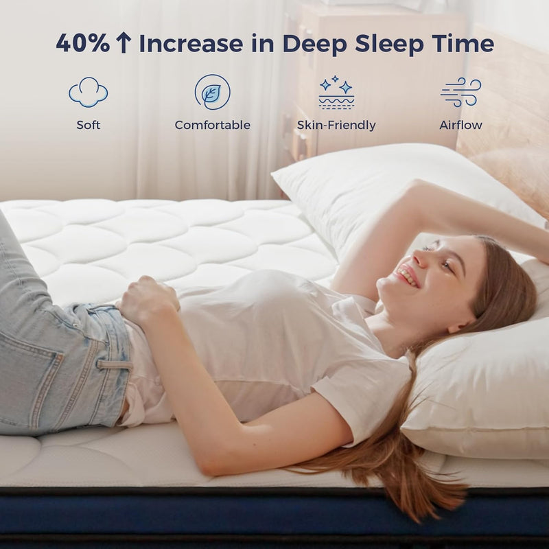 Mattresses 30CM Individually Pocket Spring with Breathable