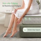 Mattresses 8 Inch Pocket Sprung with Breathable Certipur-Us