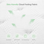 Mattresses 8 Inch Pocket Sprung with Breathable Certipur-Us