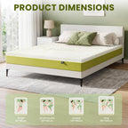 Mattresses Gel Memory Foam Mattress Medium Firm
