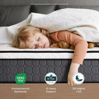 Mattresses Hybrid Pocket Sprung Guest Bed Mattress