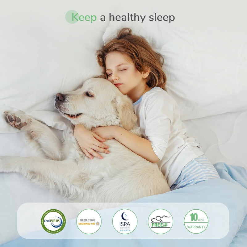 Mattresses Pocket Sprung with Breathable Certipur-Us