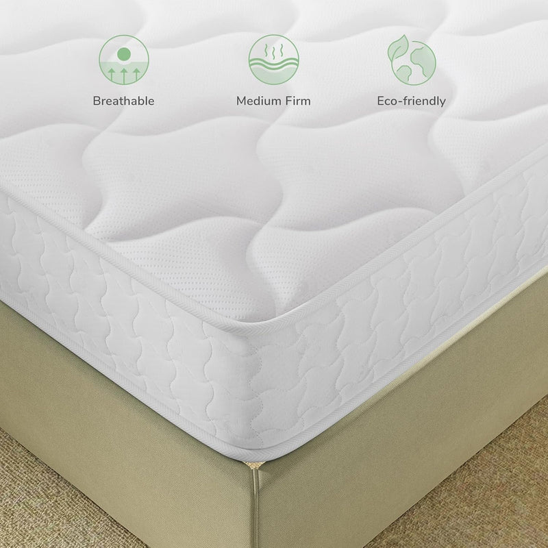 Mattresses Pocket Sprung with Breathable Certipur-Us