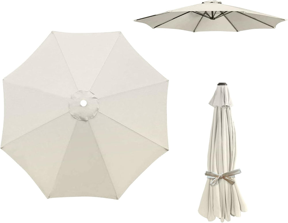 Maxant Replacement Parasol Canopy Garden Umbrella Cover Fabric
