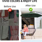 Maxant Replacement Parasol Canopy Garden Umbrella Cover Fabric