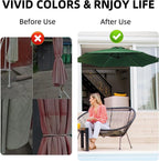 Maxant Replacement Parasol Canopy Garden Umbrella Cover Fabric