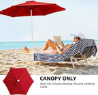 Maxant Replacement Parasol Canopy Garden Umbrella Cover Fabric