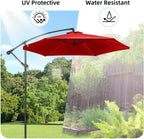 Maxant Replacement Parasol Canopy Garden Umbrella Cover Fabric