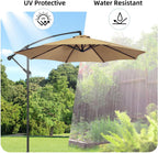 Maxant Replacement Parasol Canopy Garden Umbrella Cover Fabric