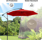 Maxant Replacement Parasol Canopy Garden Umbrella Cover Fabric