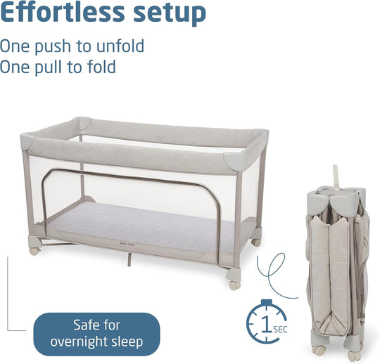 Maxi-Cosi Merlin 2-In-1 Travel Cot Play Area 0-4