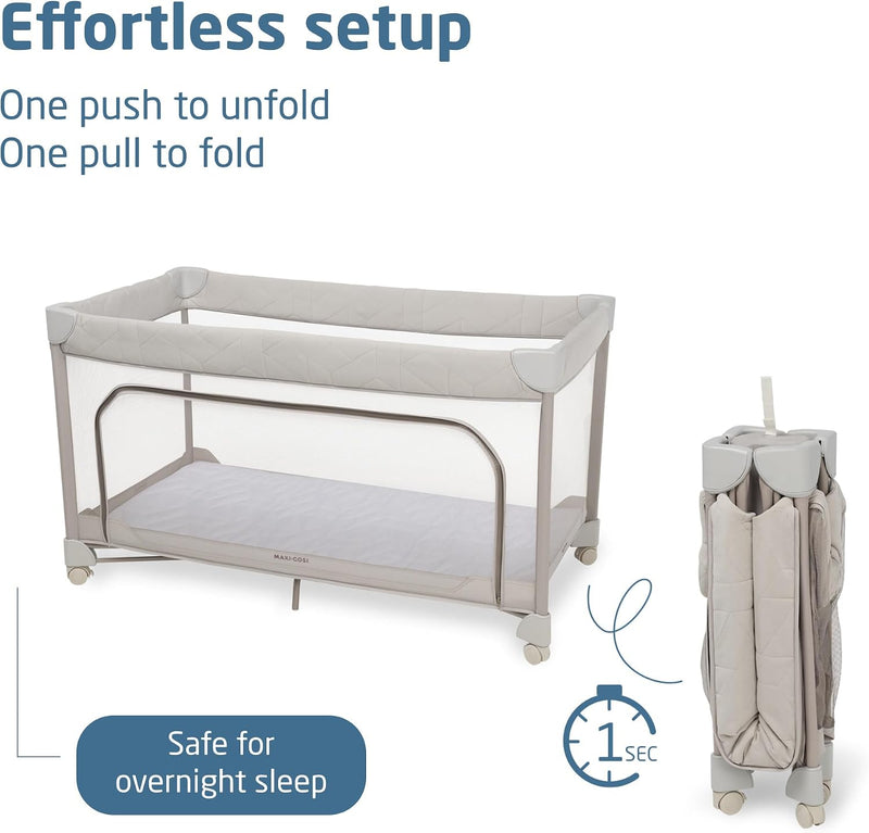 Maxi-Cosi Merlin 2-In-1 Travel Cot Play Area 0-4