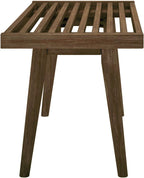 Maxwood Furniture Plank Plus Beam Mid-Century Single Wood