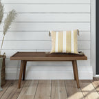 Maxwood Furniture Plank Plus Beam Mid-Century Single Wood