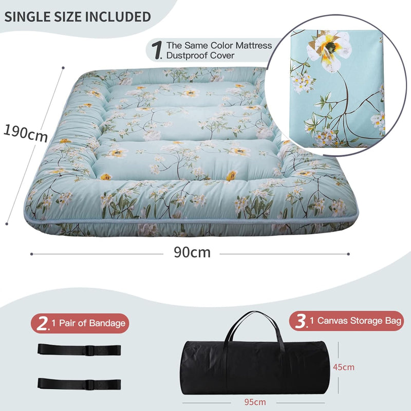 Floor Futon Mattress Thicken Tatami Mat Sleeping Pad