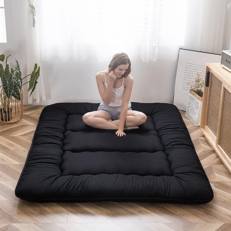Floor Futon Mattress Thicken Tatami Sleeping Pad Foldable