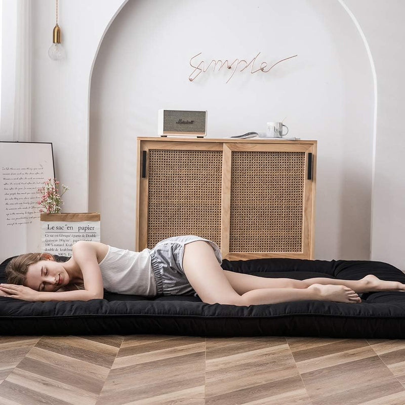 Floor Futon Mattress Thicken Tatami Sleeping Pad Foldable