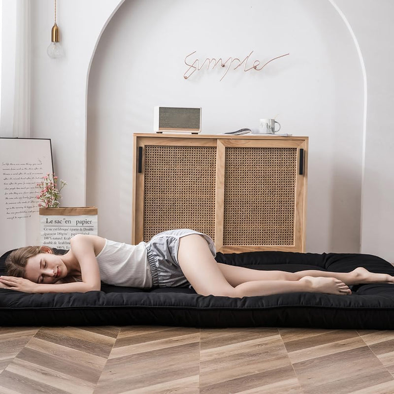 Floor Futon Mattress Thicken Tatami Sleeping Pad Foldable