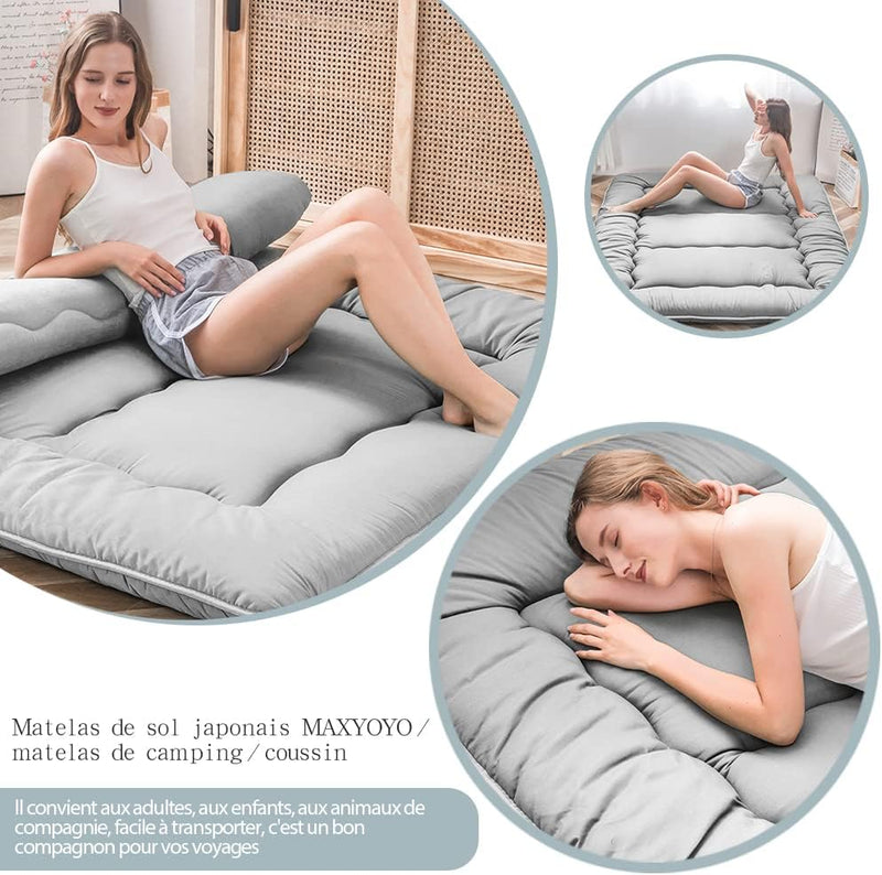 Floor Futon Mattress Thicken Tatami Sleeping Pad Foldable